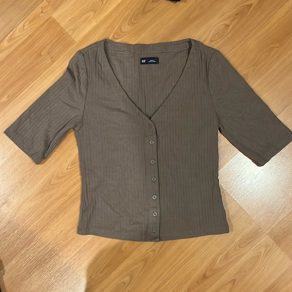 GAP Ribbed Cardigan